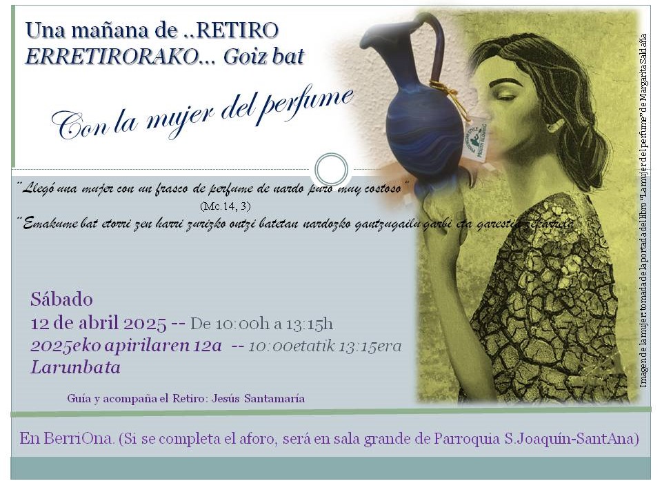 imagen Retiro antes Semana santa